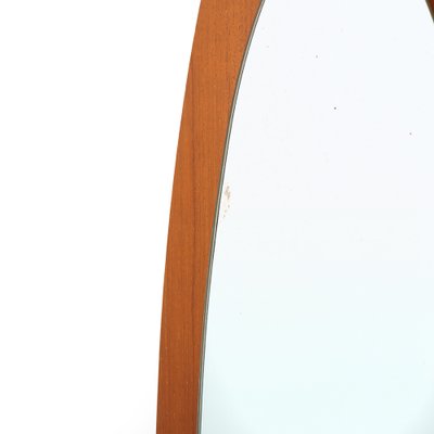 Mirror with Curved Plywood Frame, 1960s-EZ-1752570