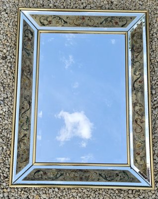 Mirror with Floral Decor, Venice-SIZ-1705823