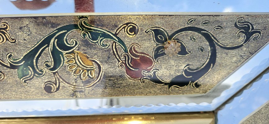 Mirror with Floral Decor, Venice-SIZ-1705823