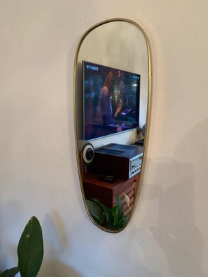 Mirror with Gilt Frame, 1970s-RTR-1780465