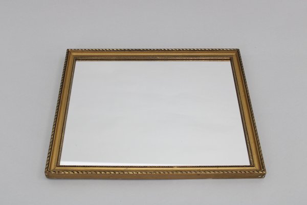 Mirror with Gilt Wood Frame, 1950s-TZ-1800670