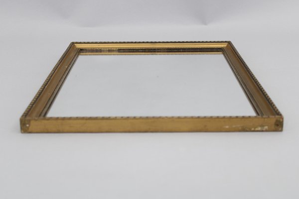 Mirror with Gilt Wood Frame, 1950s-TZ-1800670