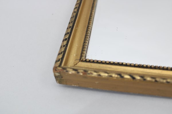 Mirror with Gilt Wood Frame, 1950s-TZ-1800670