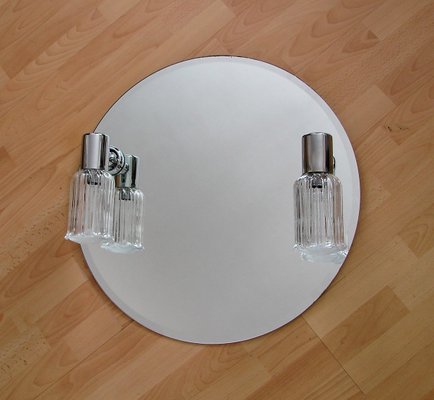 Mirror with Sconces, 1980s-XHP-1402378