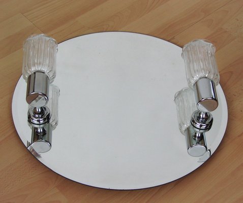 Mirror with Sconces, 1980s-XHP-1402378