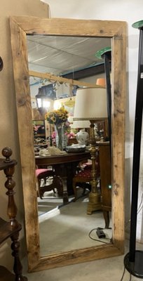 Mirror with Solid Wood Frame-BNU-1349692