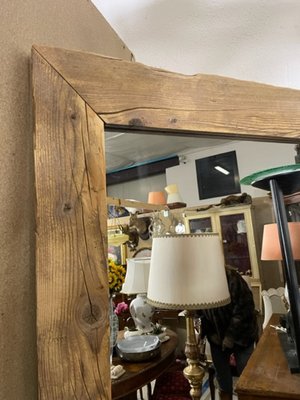 Mirror with Solid Wood Frame-BNU-1349692