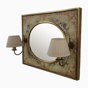 Mirror with Wall Lights attributed to Baga, 1996-HDX-2035638