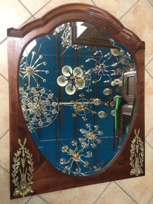 Mirror with Walnut Frame, 1918-WQQ-856285