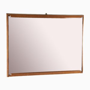 Mirror with Wood Frame, 1960s-LMR-1817723