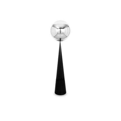 Mirror Ball Cone Fat - Metal And Polycarbonate Led Floor Lamp by Tom Dixon #Silver