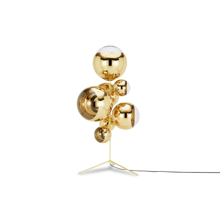 Mirror Ball - Led Polycarbonate Floor Lamp by Tom Dixon