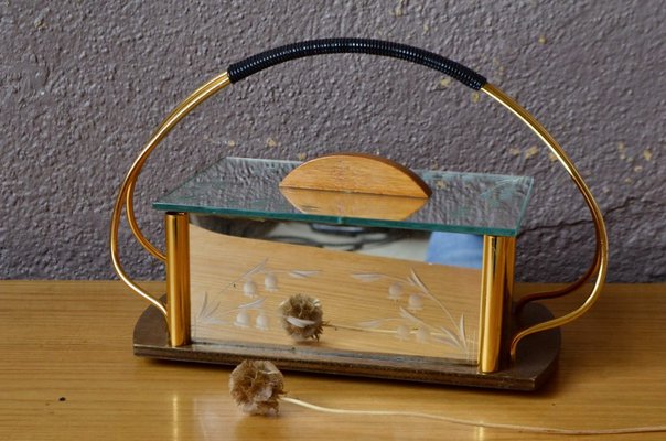 Mirrored Jewelry Box, 1950s-AIU-1050404