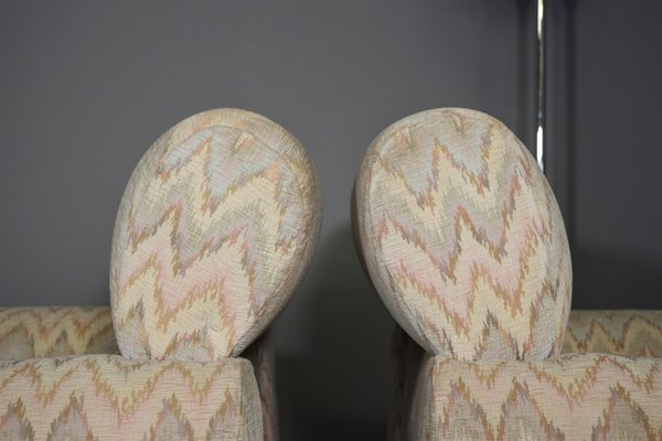 Missoni Style Armchairs, 1970s, Set of 3-KNM-1070246