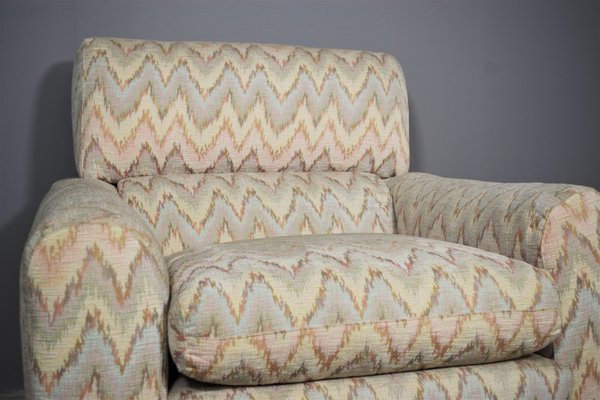 Missoni Style Armchairs, 1970s, Set of 3-KNM-1070246