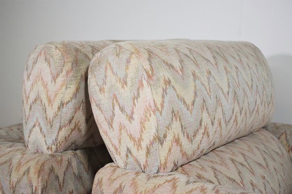 Missoni Style Armchairs, 1970s, Set of 3-KNM-1070246