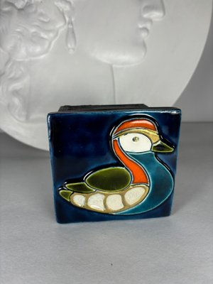 Mithé Espelt with Ceramic Jewelry Box, France, 1965-HFR-2028216