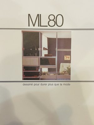 Ml80 Modular Shelves by Michel Duraoy for Roset Line, 1970s, Set of 2-LA-1804112