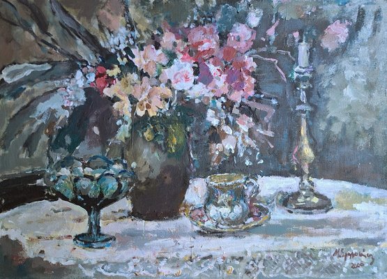 MMagdalena Spasowicz, Still Life, 2000, Oil & Oil on Canvas-XHG-2016341