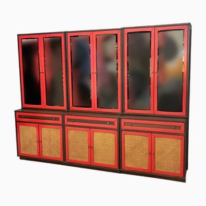 Mobile Cabinet with Showcase, 1970s-IEW-1704561