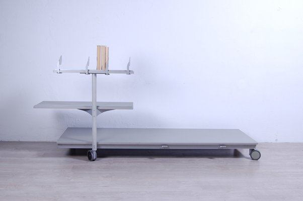 Mobile TV Holder With Shelves, 2000s-XSG-1187688