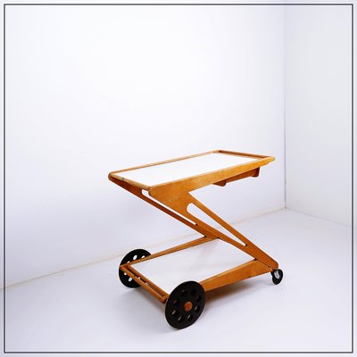 Mobilo Pe03 Serving Trolley by Cees Braakman for Pastoe, 1950s-NYF-2018951