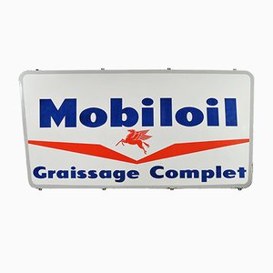 Mobiloil Enamel Sign Advertising-NQ-963457