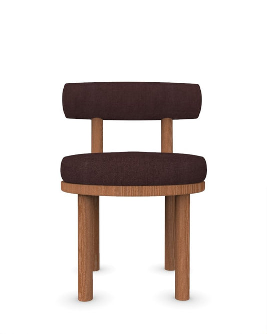 Moca Chair in Famiglia 64 Fabric and Smoked Oak by Studio Rig for Collector