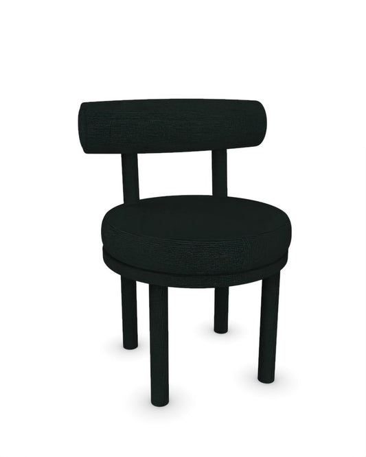 Moca Chair in Midnight Fabric by Studio Rig for Collector