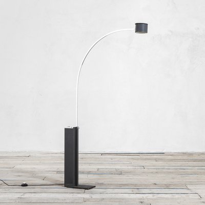 Mod. 1096 Adjustable Floor Lamp in Steel with Ashtray by Gino Sarfatti for Arteluce, 1971-FWM-1033474