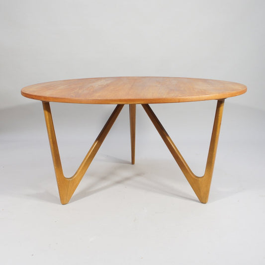 Mod 183 Coffee Table in Teak by Curt Østervig for Jason, Denmark, 1950s