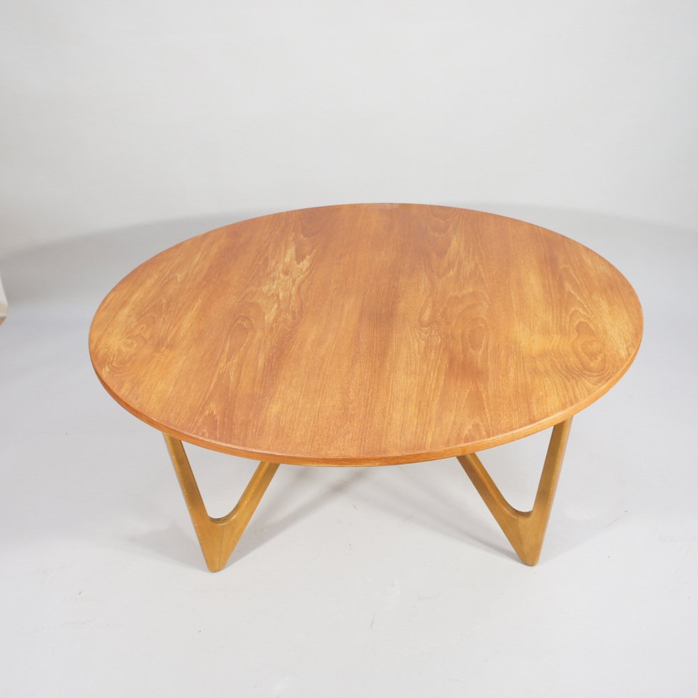 Mod 183 Coffee Table in Teak by Curt Østervig for Jason, Denmark, 1950s