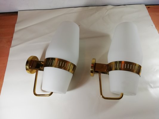 Mod. 2078 Wall Lamps from Stilnovo, Italy, 1950s, Set of 2-HNE-1298413