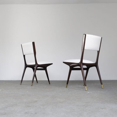 Mod. 634 Dining Chairs by Carlo De Carli for Cassina, 1950s, Set of 6-LKT-1797010