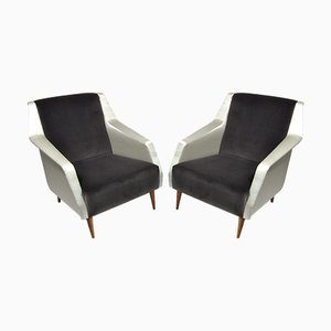 Mod. 802 Armchairs by Carlo De Carli for Cassina, Italy, 1954, Set of 2-WFB-941871