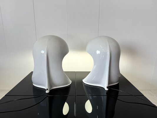 Mod. Dania Table Lamps by Dario Tognon for Artemide, 1969, Set of 2-NWG-2042209