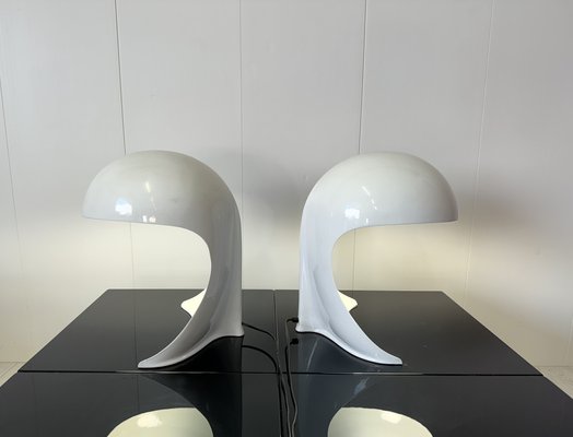 Mod. Dania Table Lamps by Dario Tognon for Artemide, 1969, Set of 2-NWG-2042209