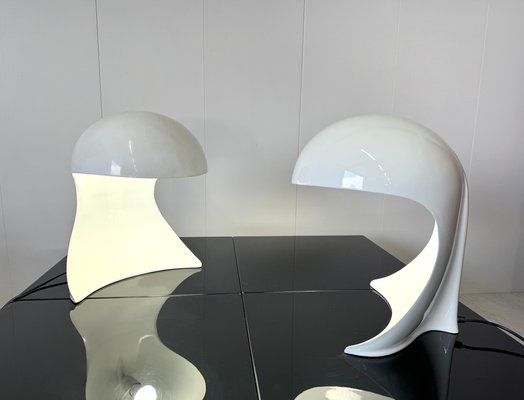 Mod. Dania Table Lamps by Dario Tognon for Artemide, 1969, Set of 2-NWG-2042209