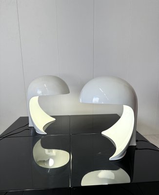 Mod. Dania Table Lamps by Dario Tognon for Artemide, 1969, Set of 2-NWG-2042209