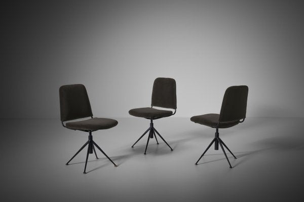 Mod. DU 26 G Chairs by Gastone Rinaldi for Rima, Italy 1956, Set of 4-CO-1256104