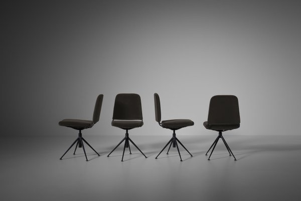 Mod. DU 26 G Chairs by Gastone Rinaldi for Rima, Italy 1956, Set of 4-CO-1256104