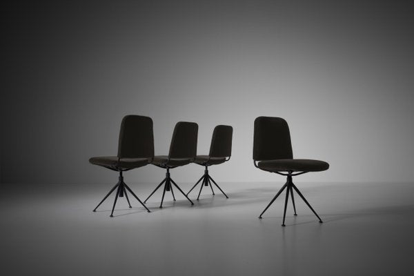 Mod. DU 26 G Chairs by Gastone Rinaldi for Rima, Italy 1956, Set of 4-CO-1256104