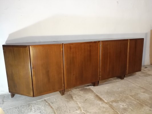 Mod Mb47/Mb48 Credenza by Franco Albini for Poggi, Italy, 1950s, Set of 4-HNE-1411009