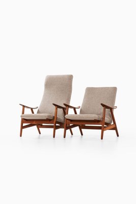 Model 10 Easy Chair by Illum Wikkelsø, 1950s, Set of 2-SC-802148