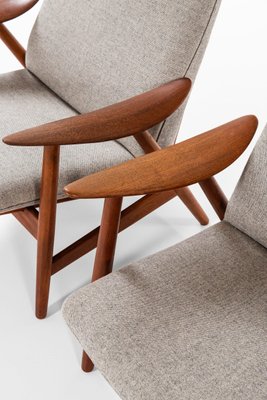 Model 10 Easy Chair by Illum Wikkelsø, 1950s, Set of 2-SC-802148