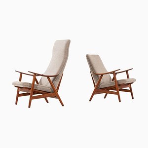 Model 10 Easy Chair by Illum Wikkelsø, 1950s, Set of 2-SC-802148