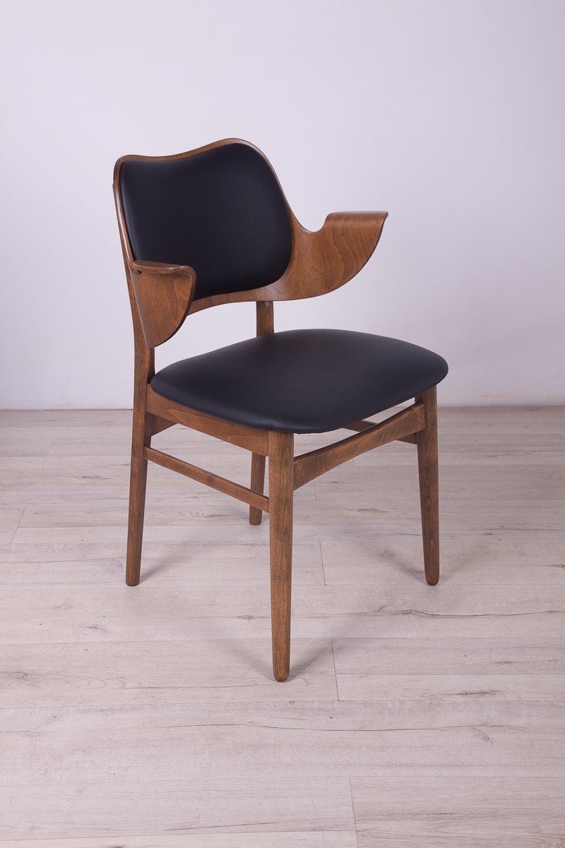 Model 107 Armchairs by Hans Olsen for Bramin, 1950s, Set of 6