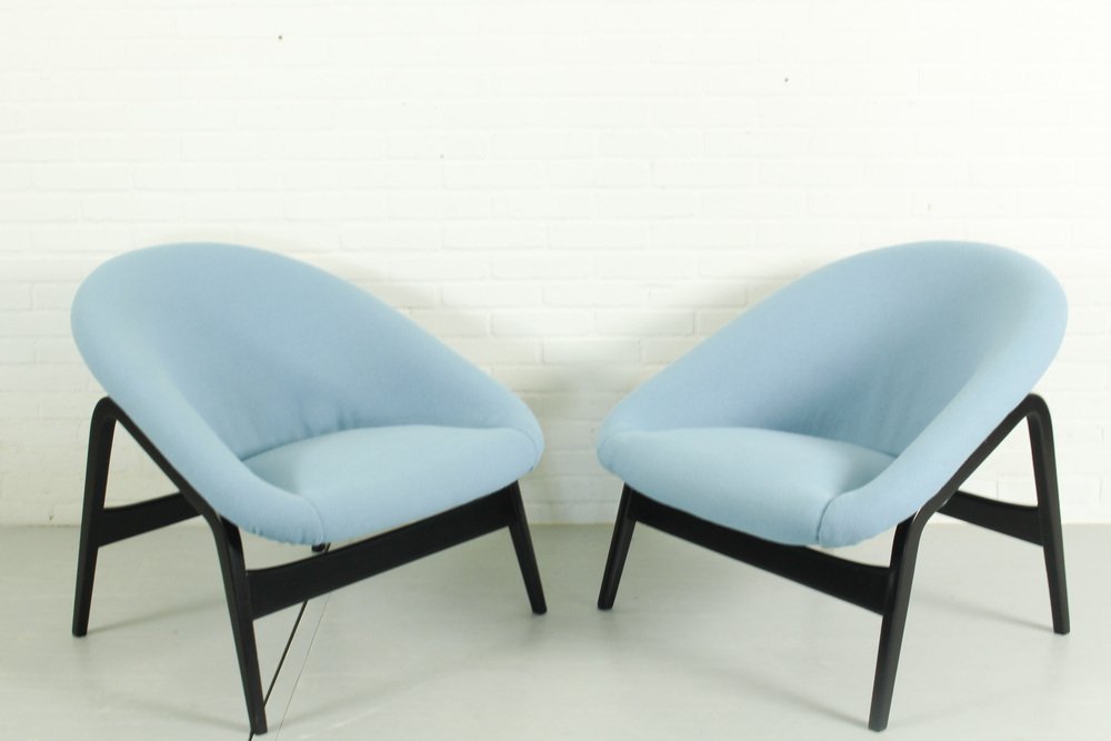 Model 118 Lounge Chairs by Hartmut Lohmeyer for Artifort, Set of 2