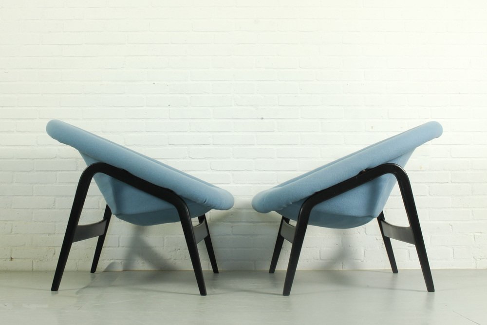 Model 118 Lounge Chairs by Hartmut Lohmeyer for Artifort, Set of 2