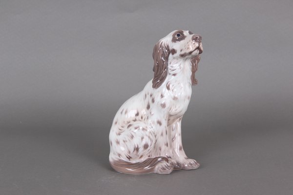 Model 1186 Hand-Painted Dog by Dahl Jensen for Royal Copenhagen, 1960s-DQ-429008